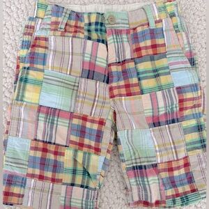 Boys Madras Shorts
